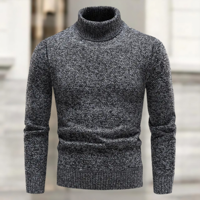 Laurin - Luxuriöser Rollkragenpullover Aus Strick