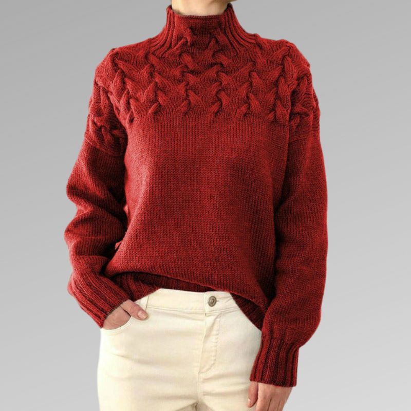 Senna™ | Elegant And Warm Turtleneck Sweater.