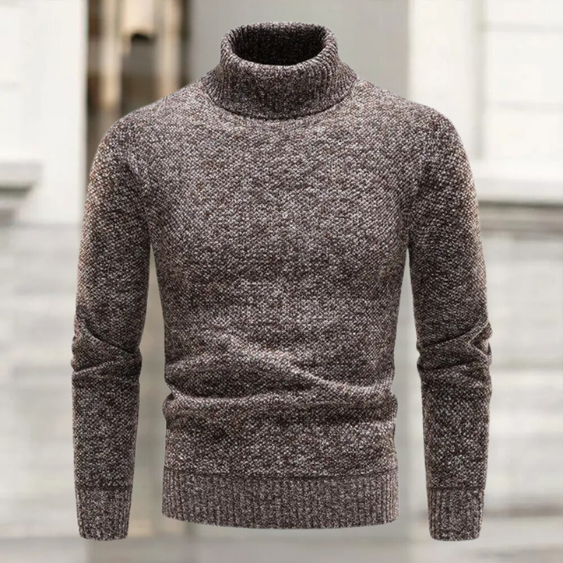 Laurin - Luxuriöser Rollkragenpullover Aus Strick