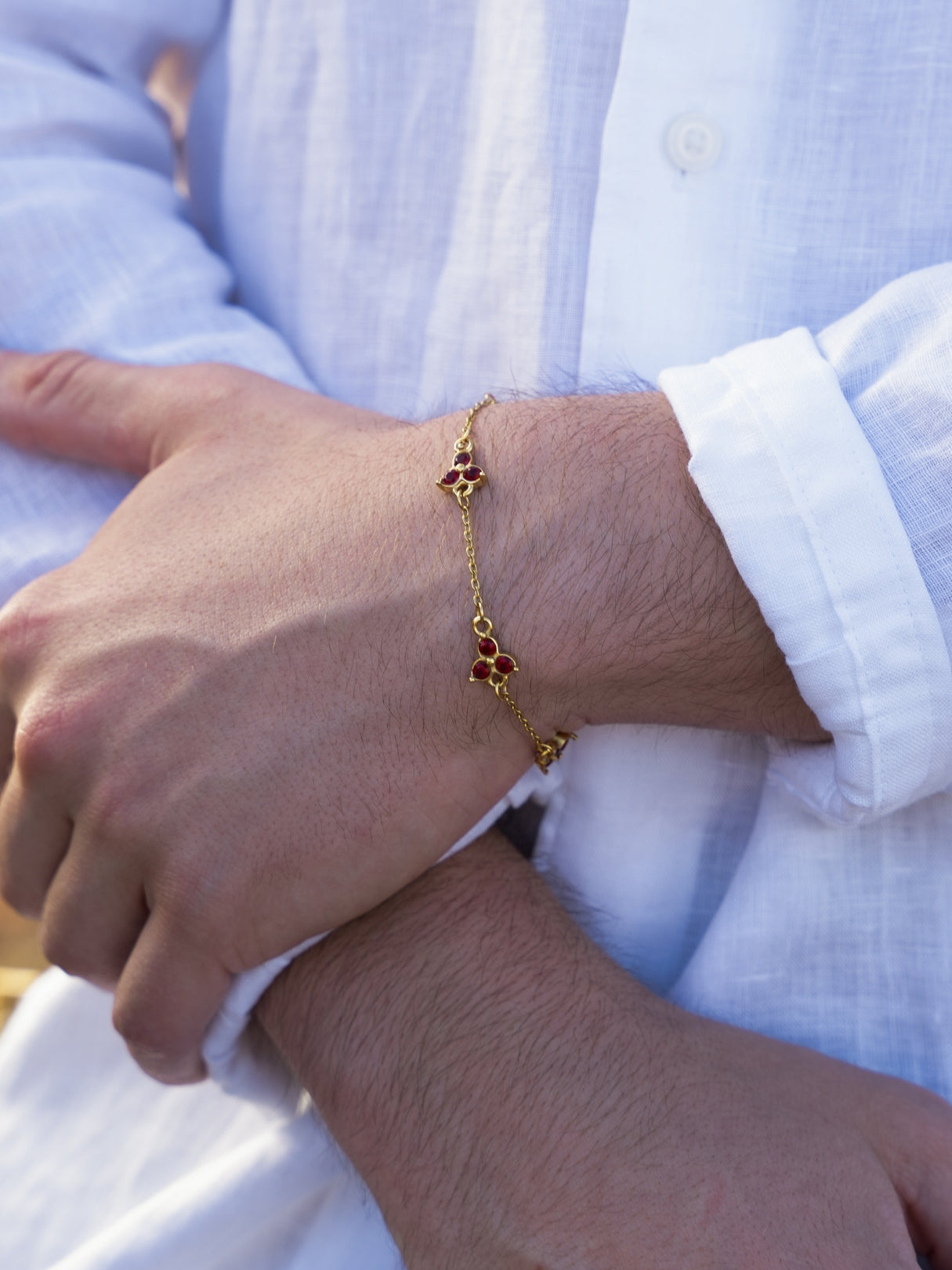 RED CLOVER BRACELET