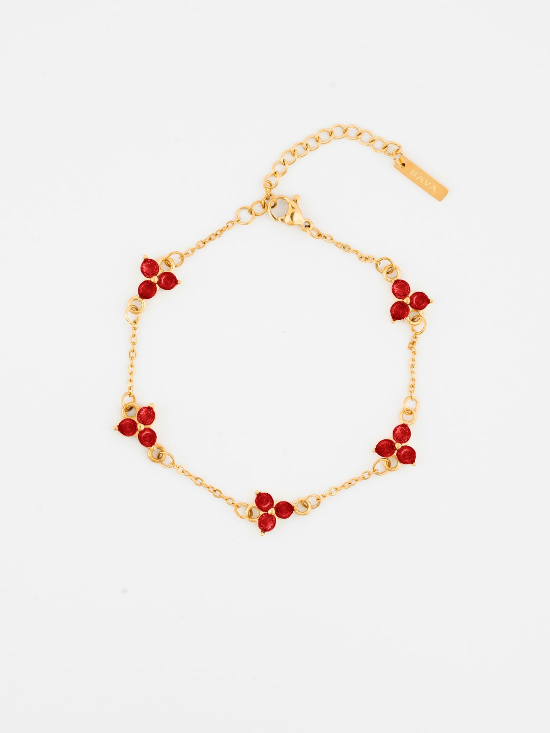 RED CLOVER BRACELET