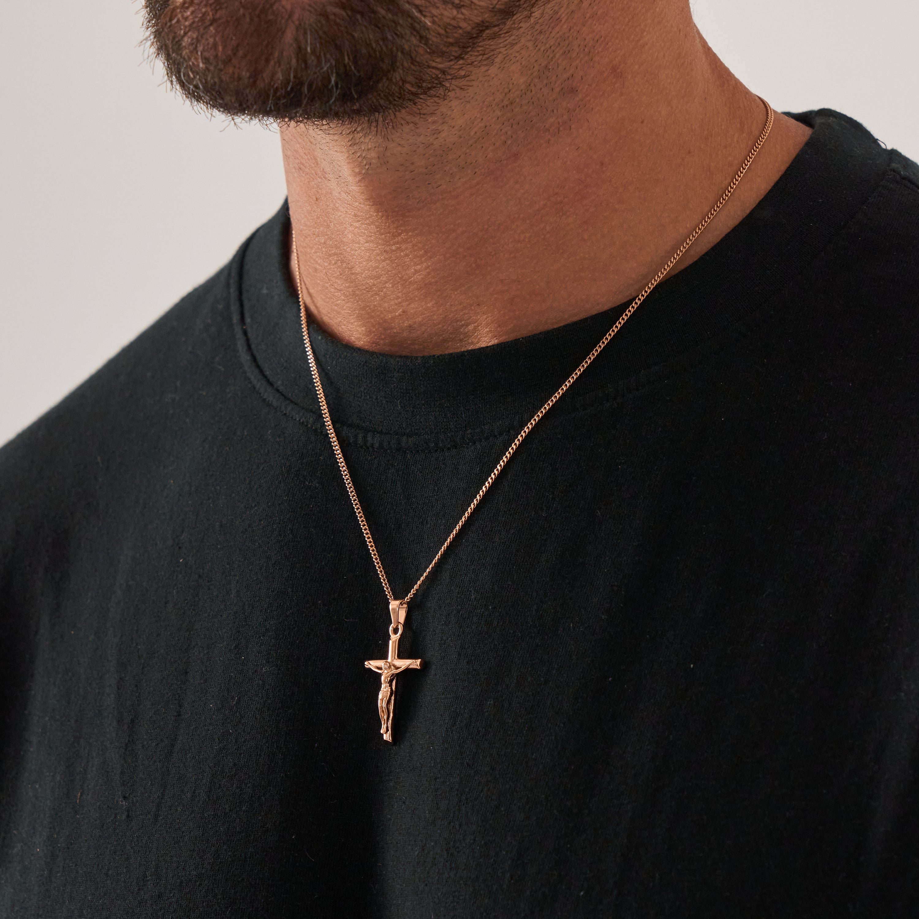 Crucifix (Rose Gold)