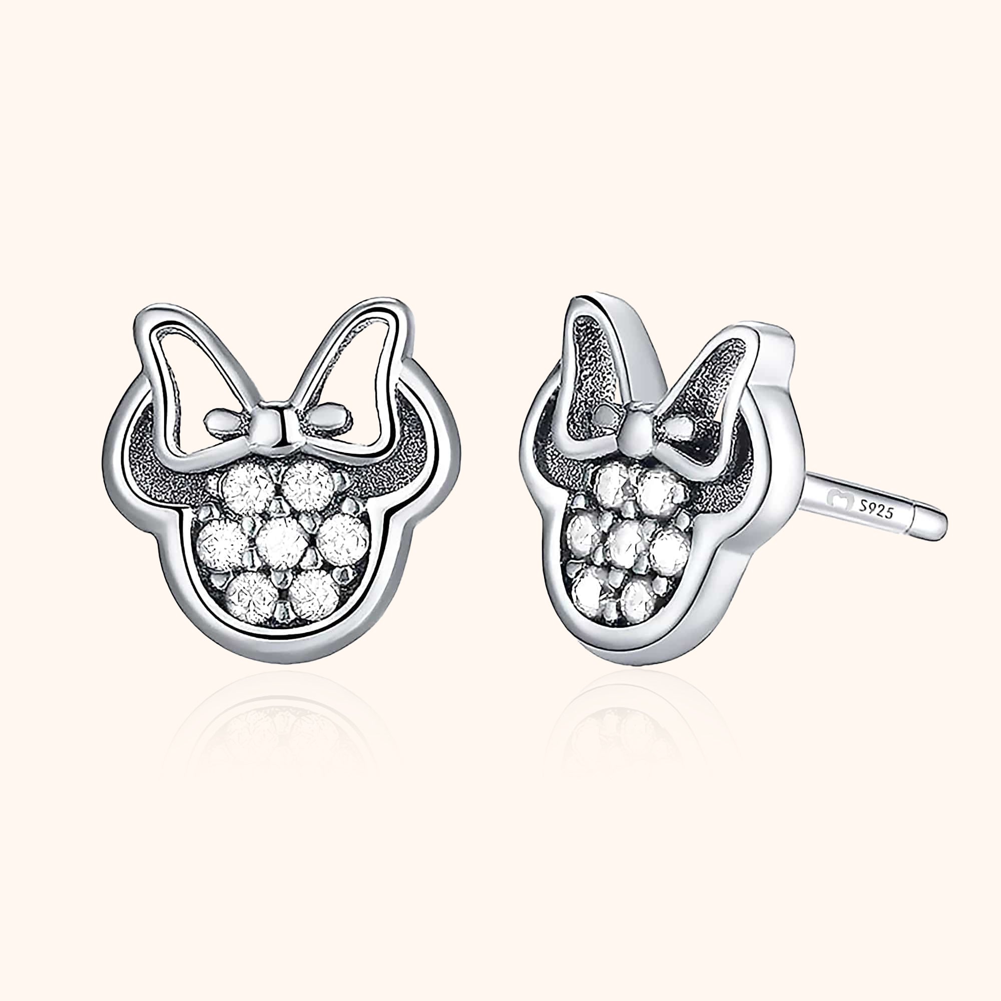 Pendientes Minnie Brillantes