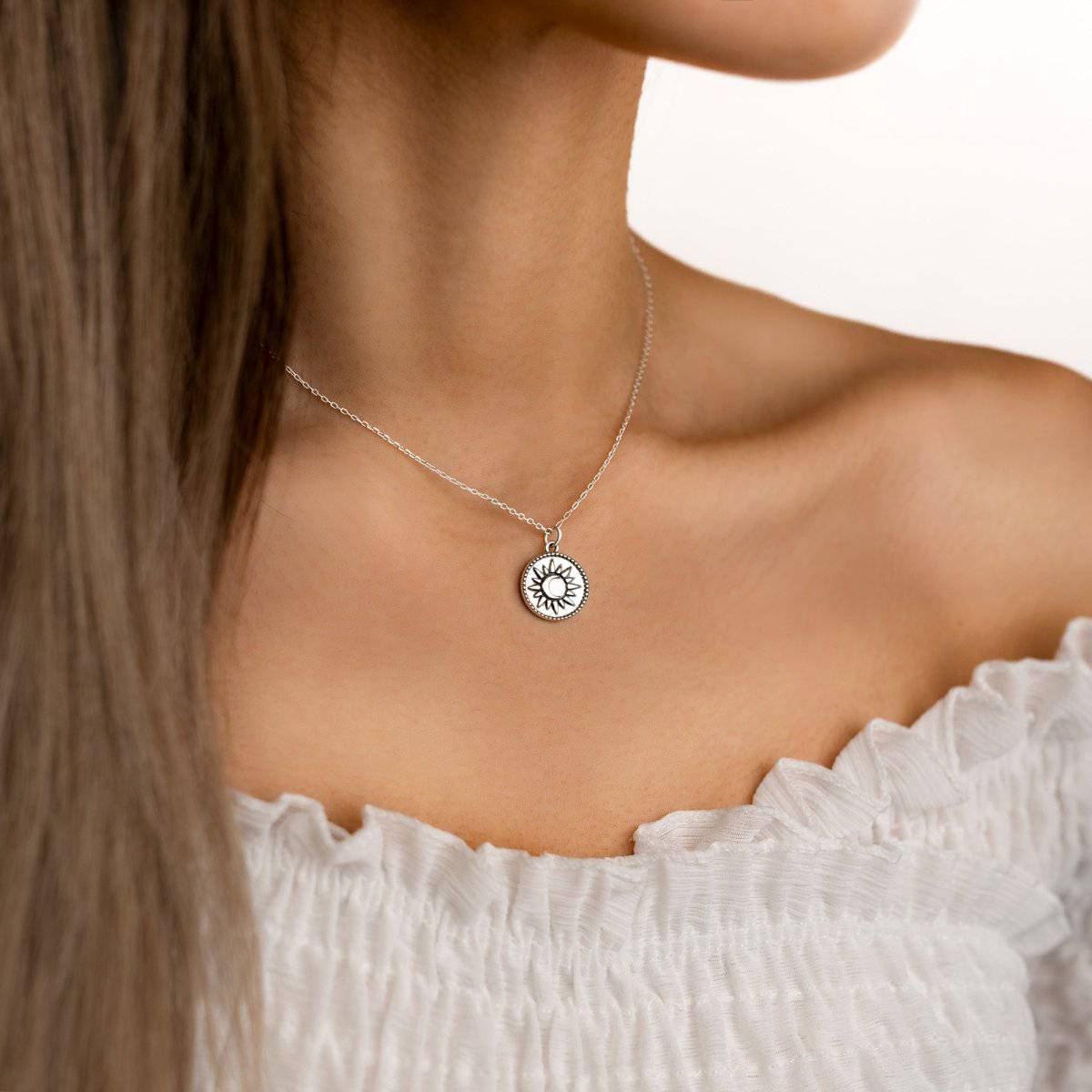 Collier Soleil Et Lune