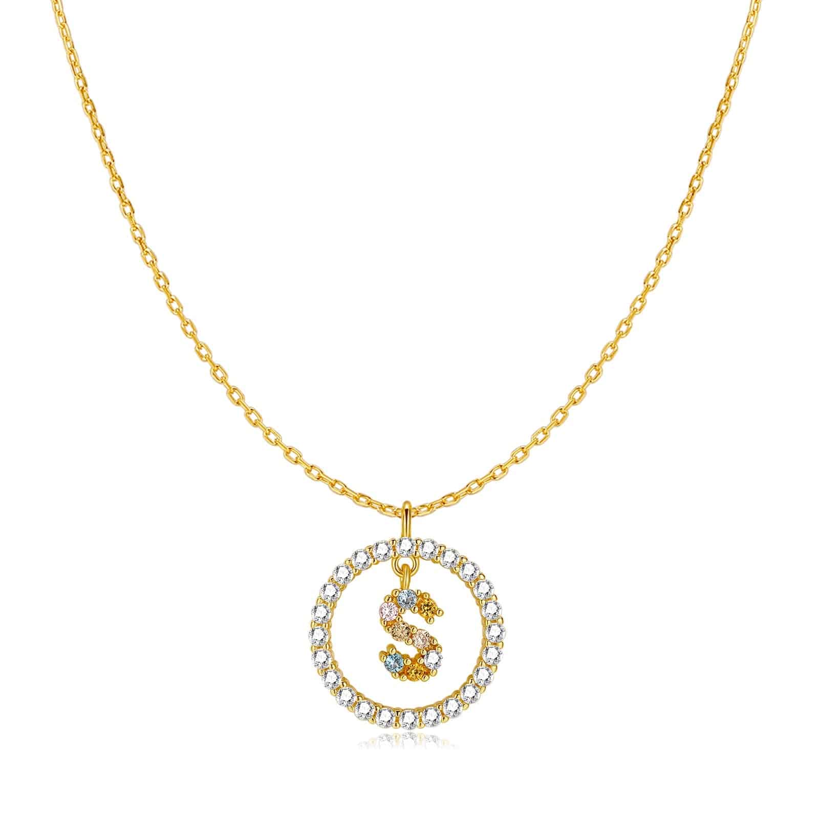 Collier Initial Lumineux