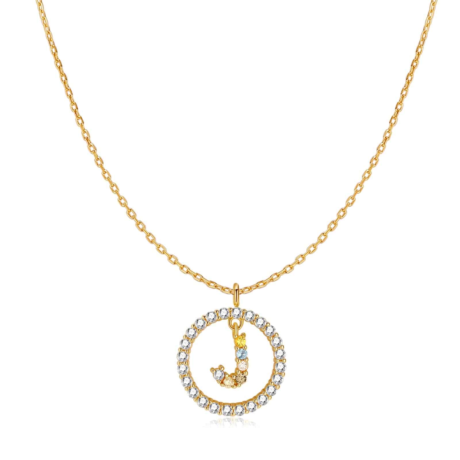 Collier Initial Lumineux