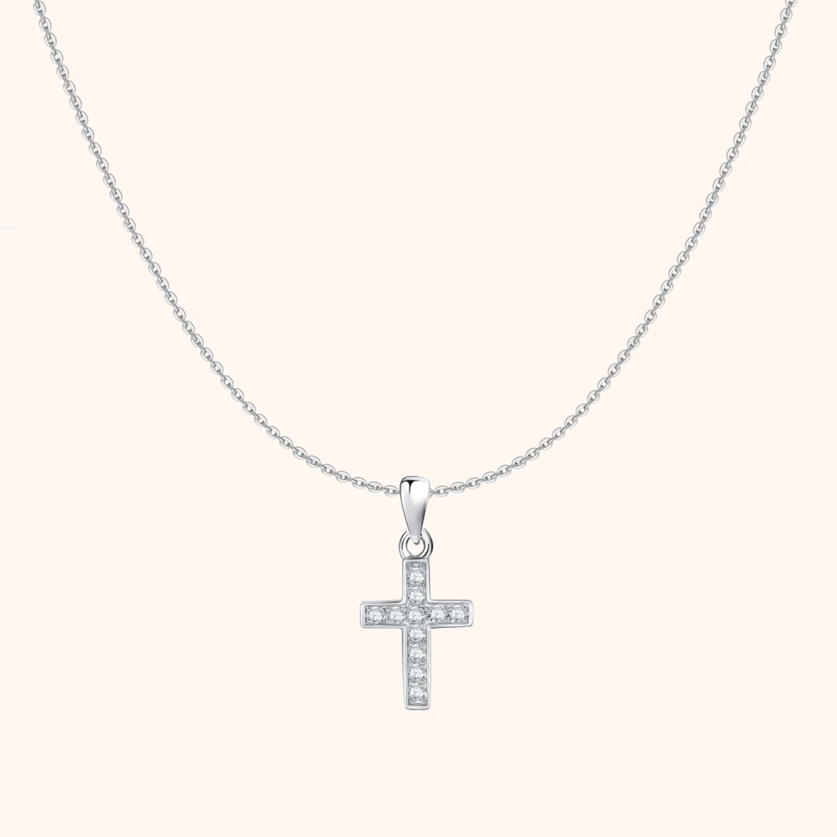 Collier Croix Lumineuse