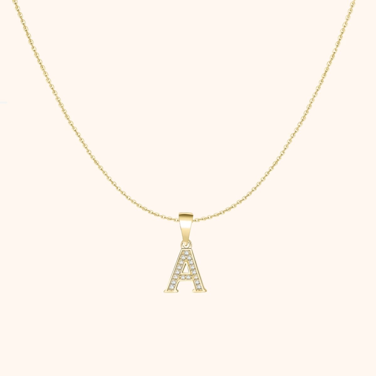 Collar Con Letras Brillantes