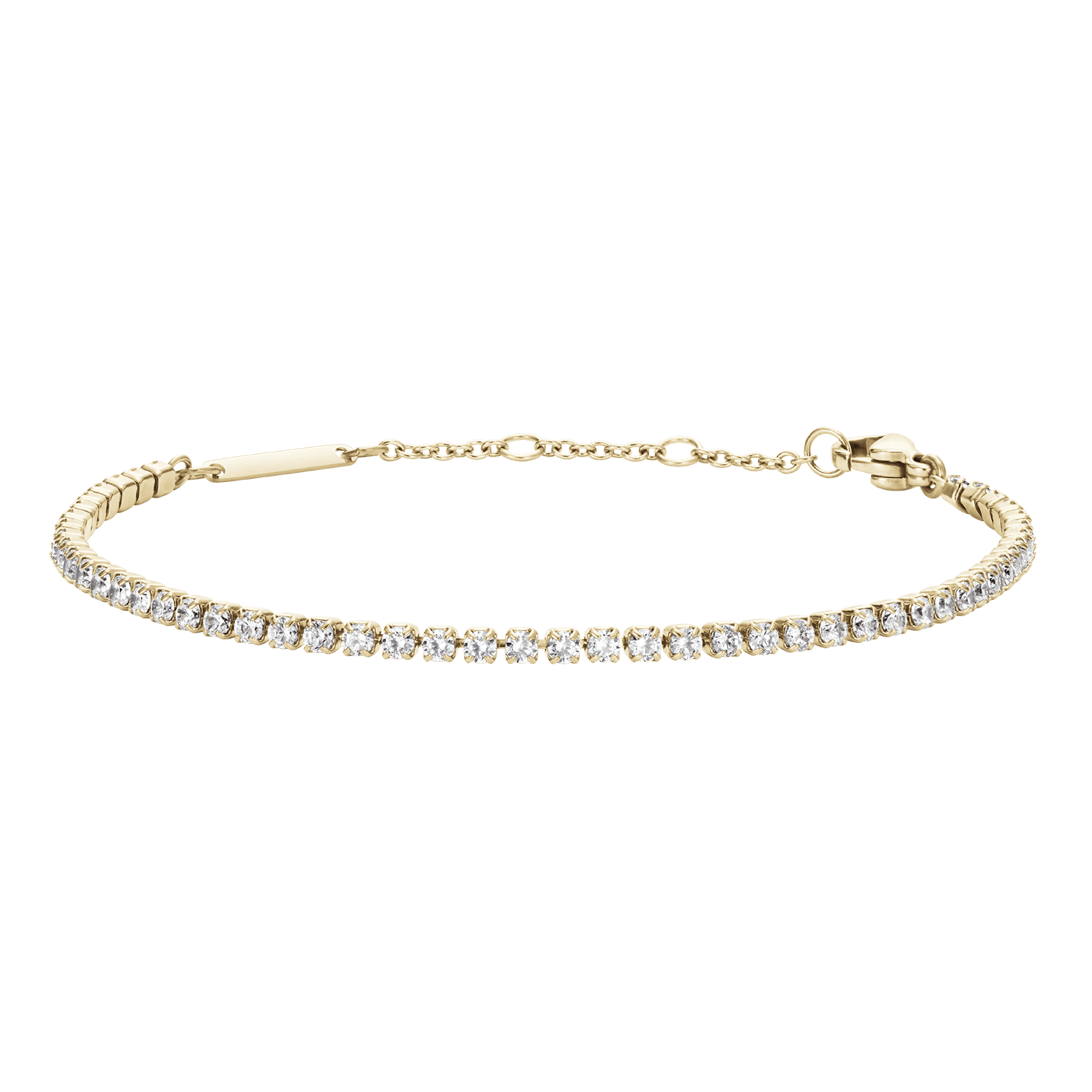 Classic Tennis Bracelet Gold