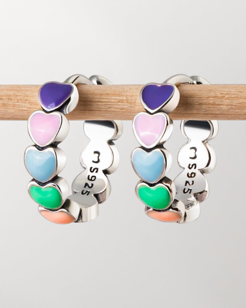 Colorful Love Earrings