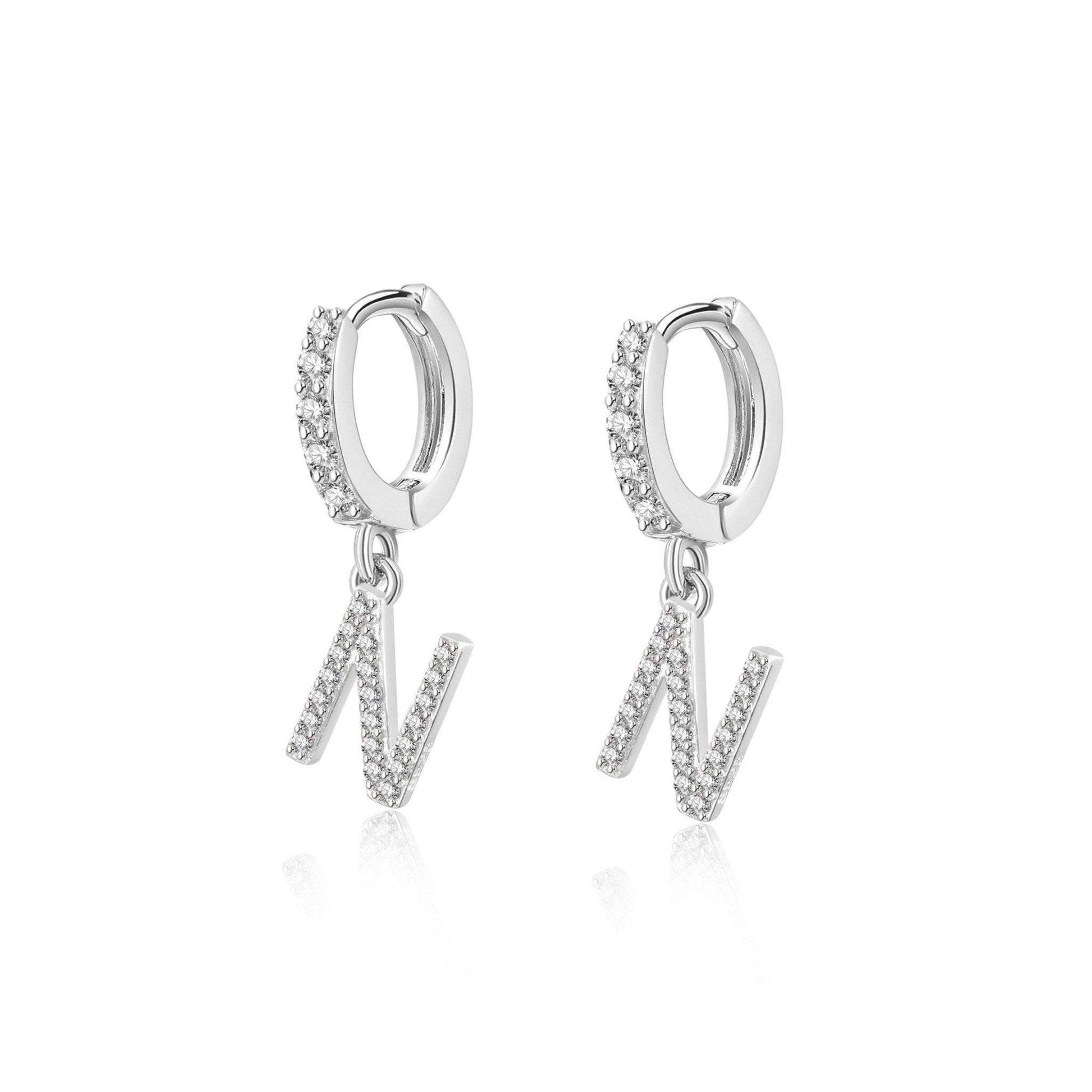 Pendientes Initial Hoops