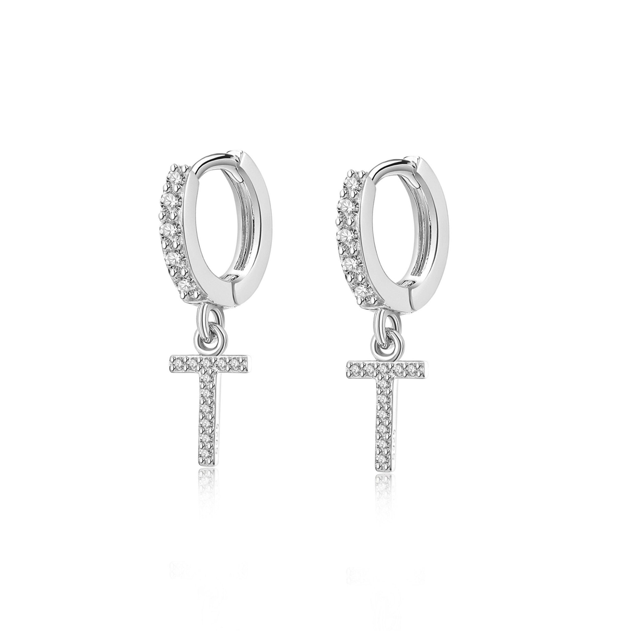 Pendientes Initial Hoops