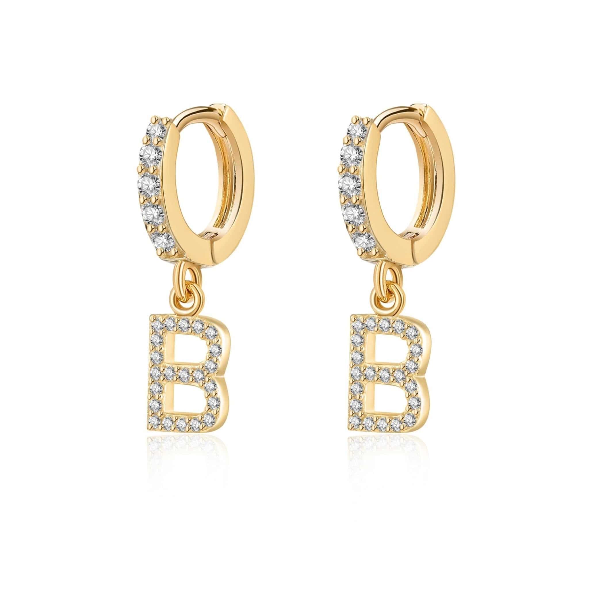 Pendientes Initial Hoops