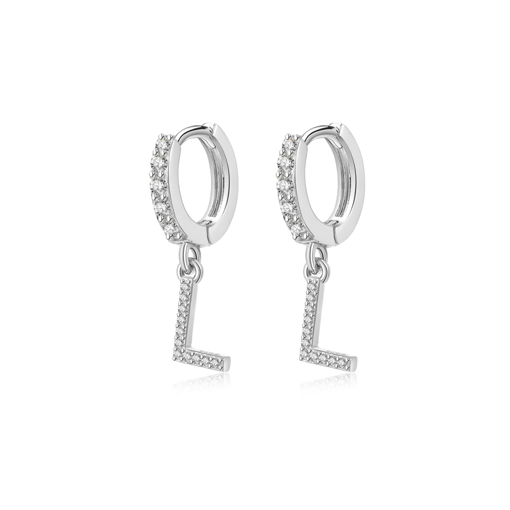 Pendientes Initial Hoops