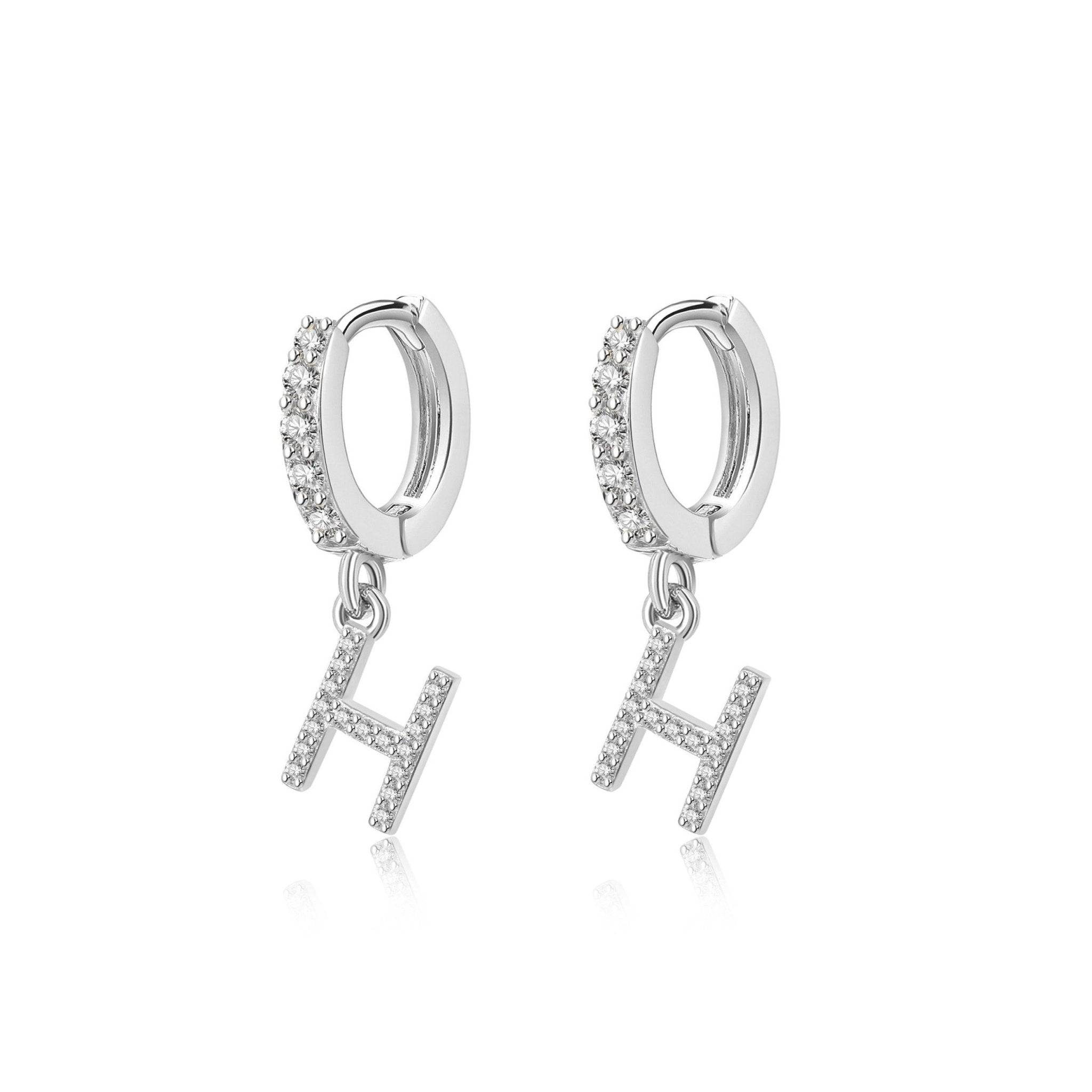 Pendientes Initial Hoops