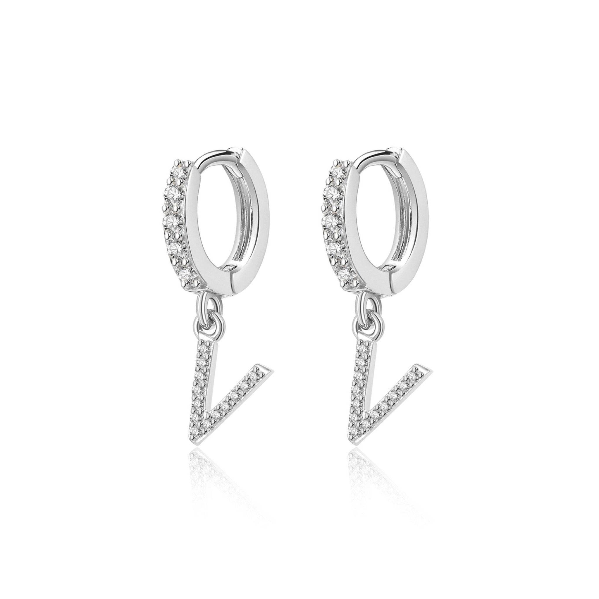 Pendientes Initial Hoops