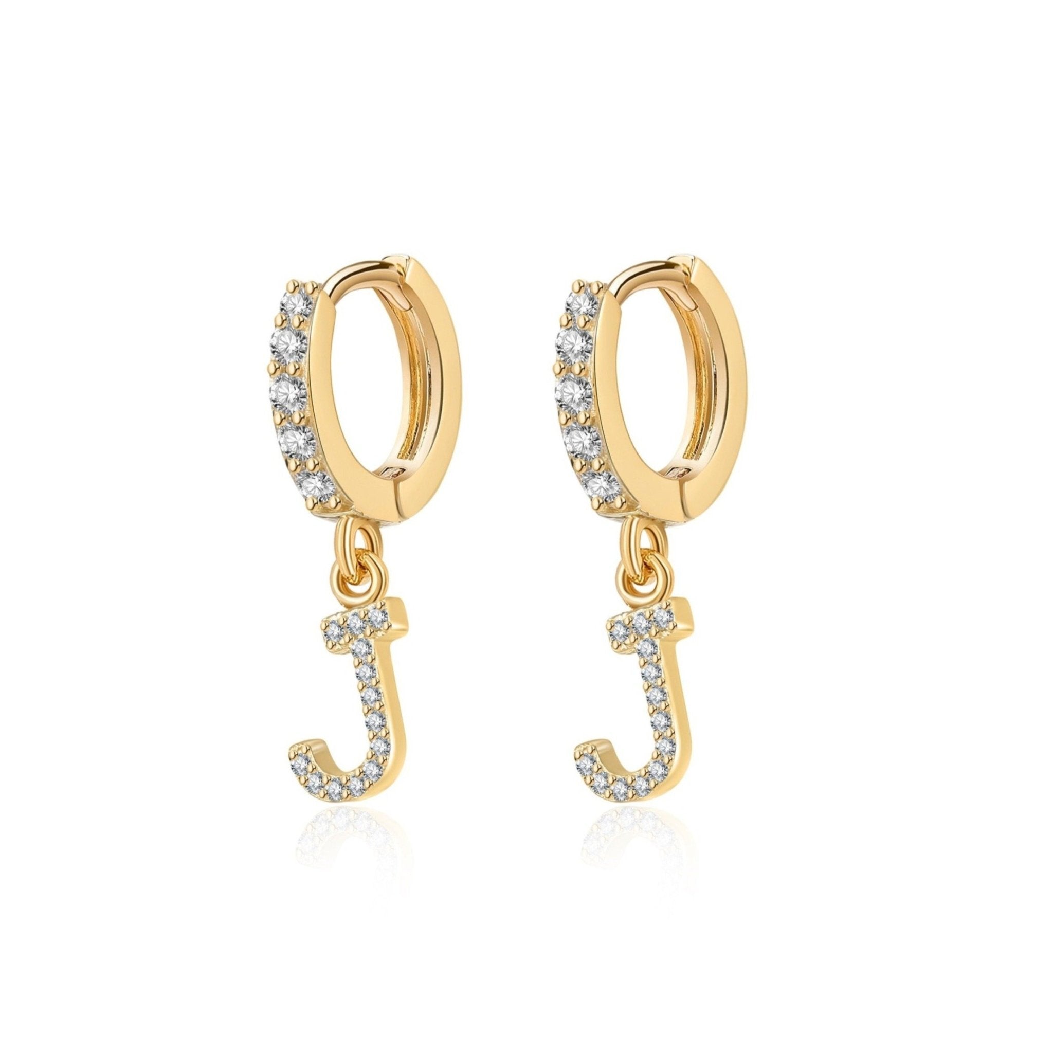 Pendientes Initial Hoops