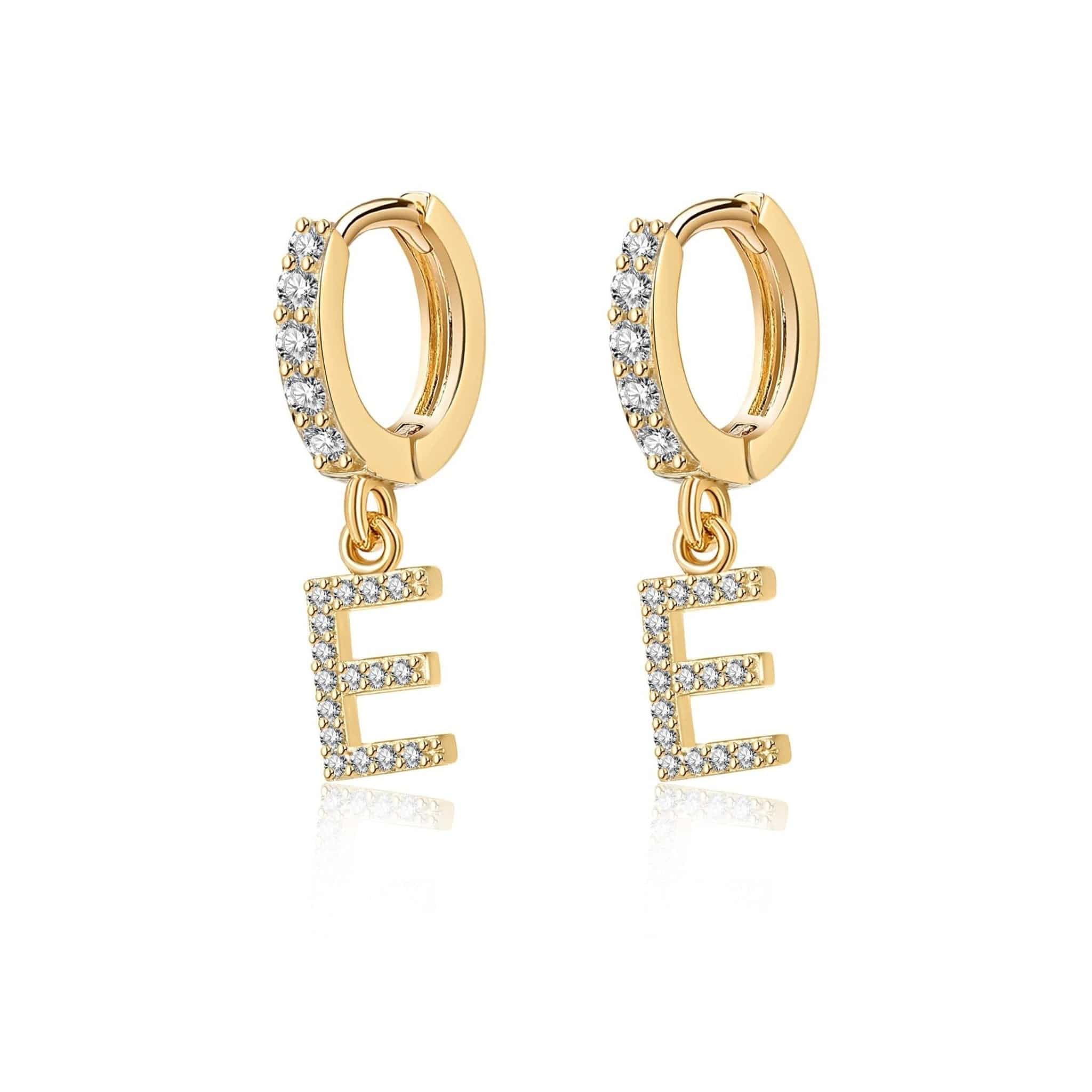 Pendientes Initial Hoops