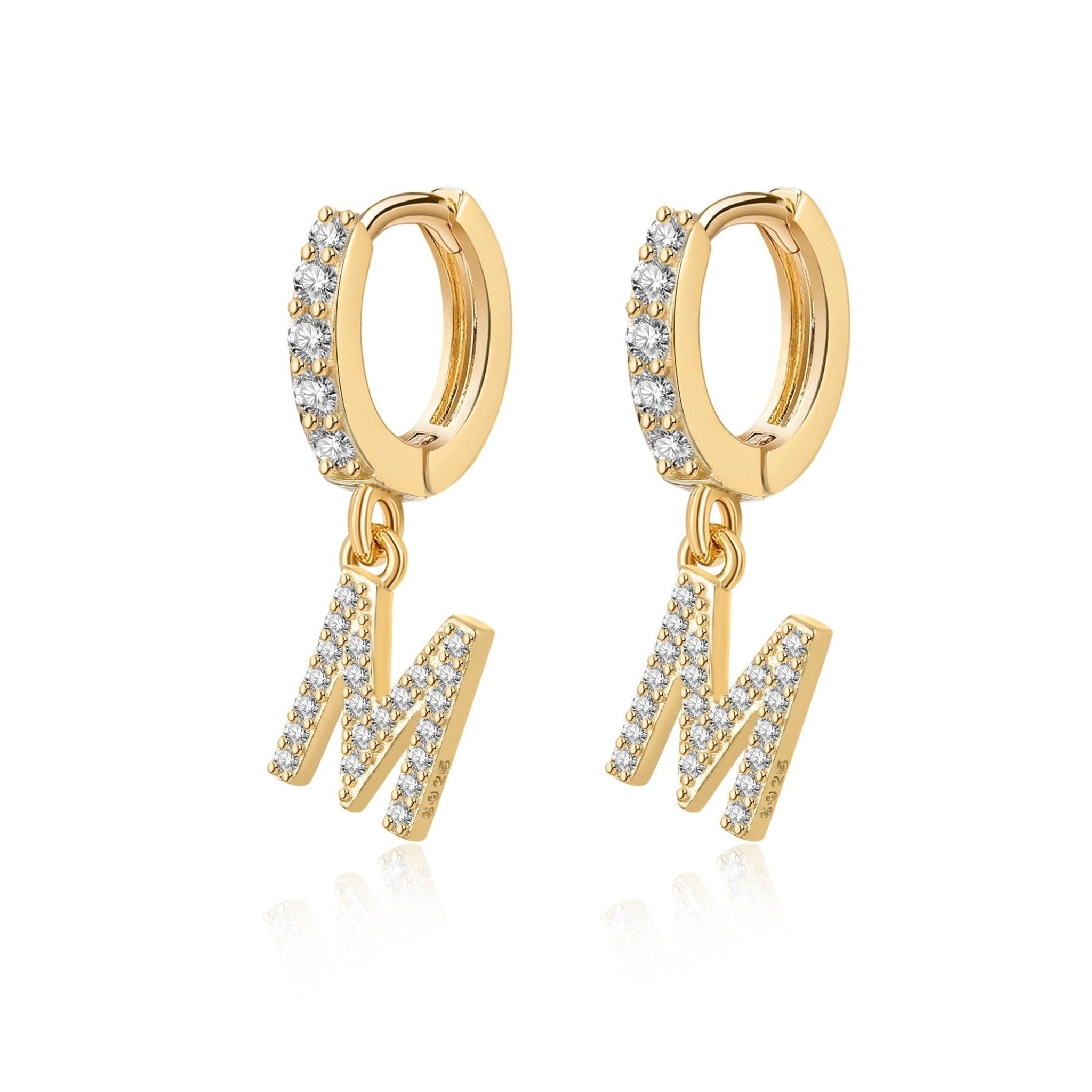 Pendientes Initial Hoops