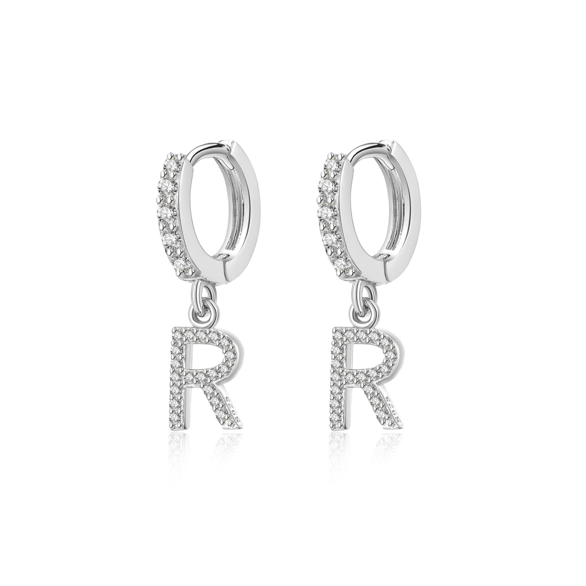 Pendientes Initial Hoops