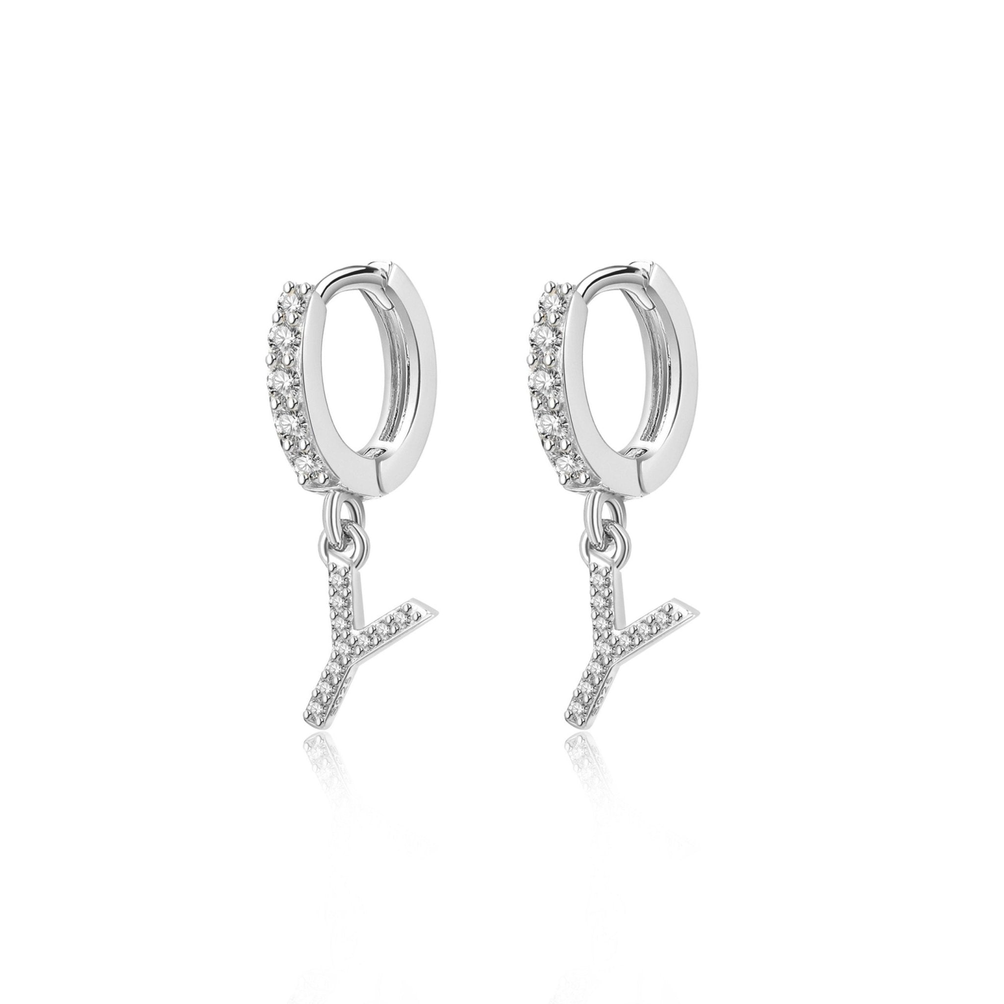 Pendientes Initial Hoops