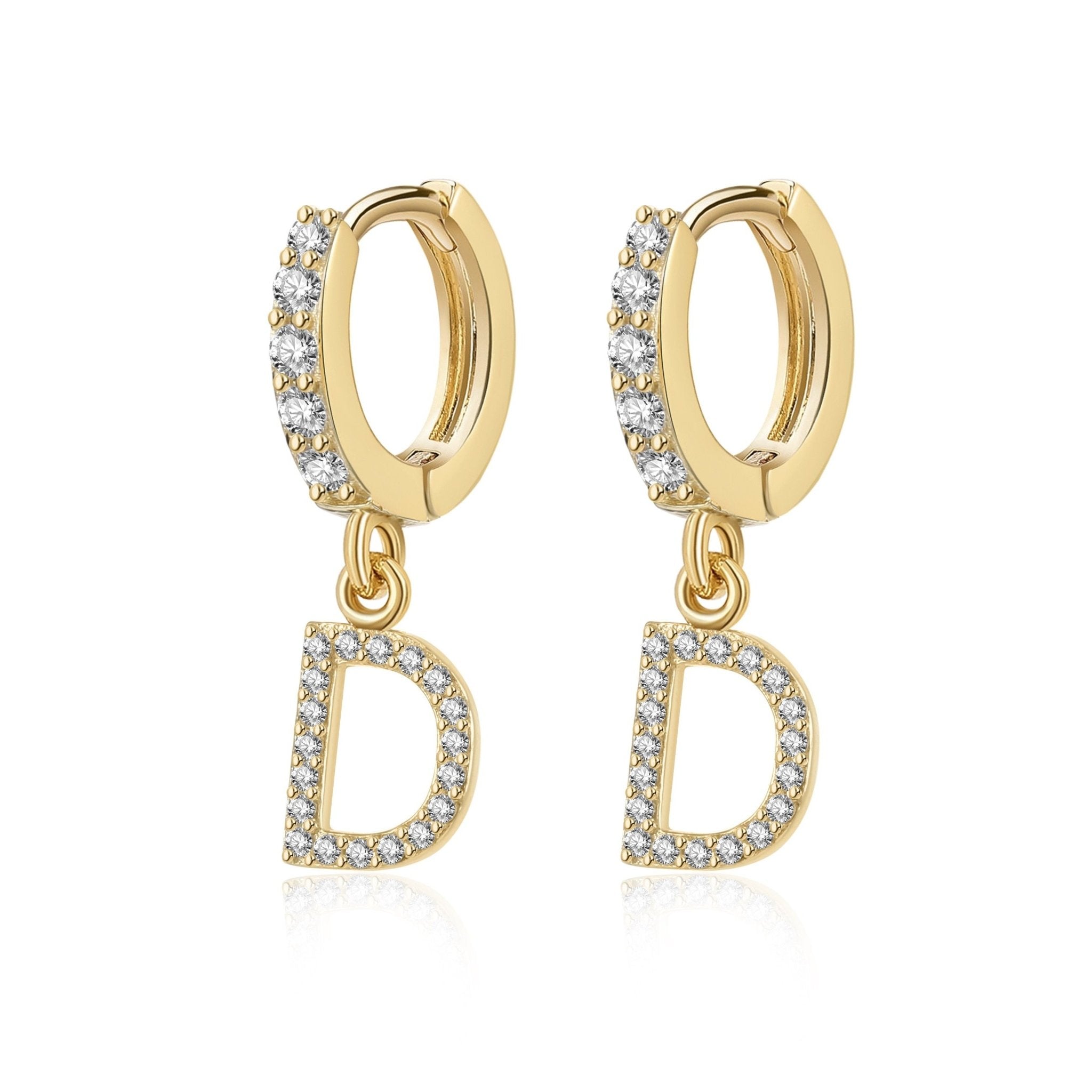 Pendientes Initial Hoops