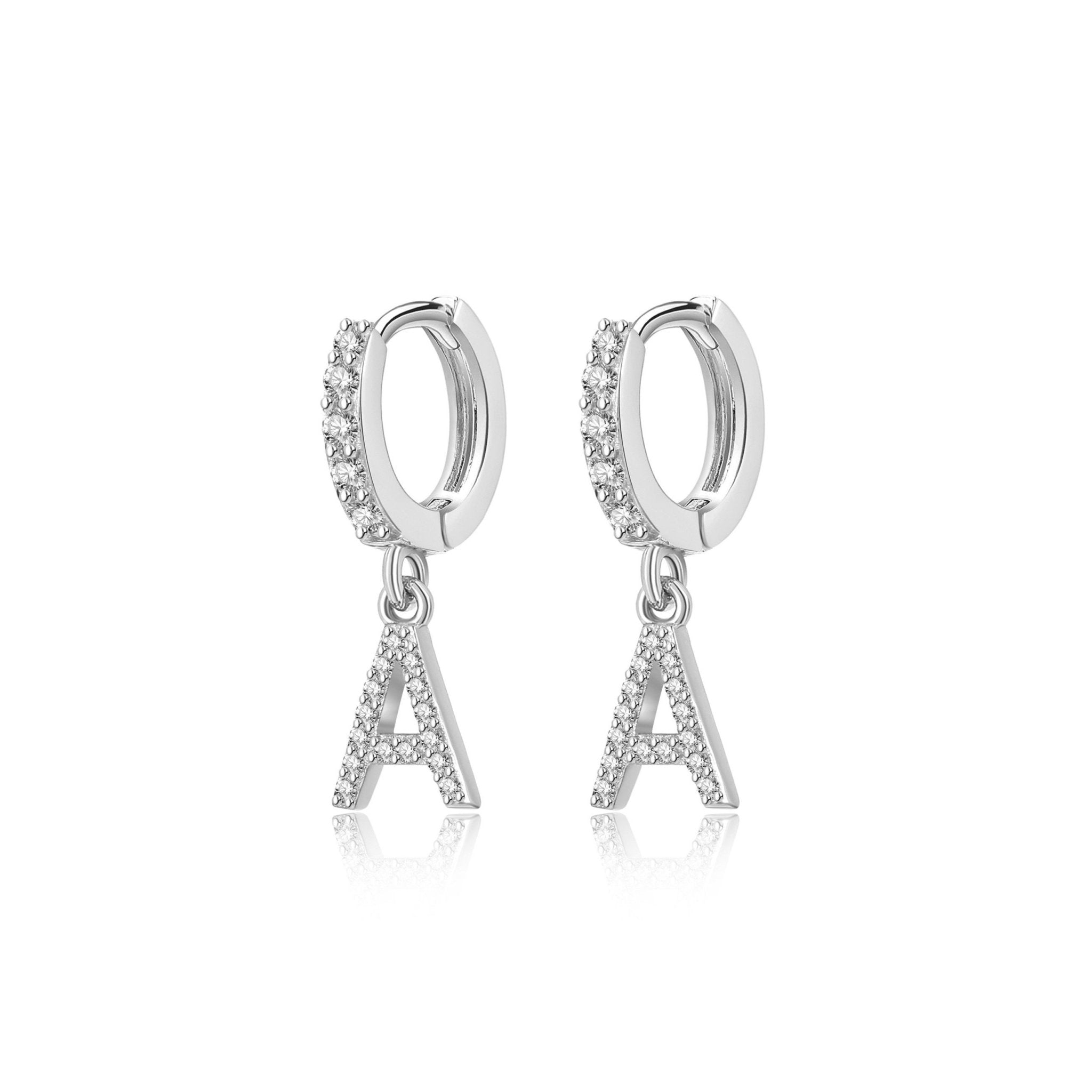 Pendientes Initial Hoops