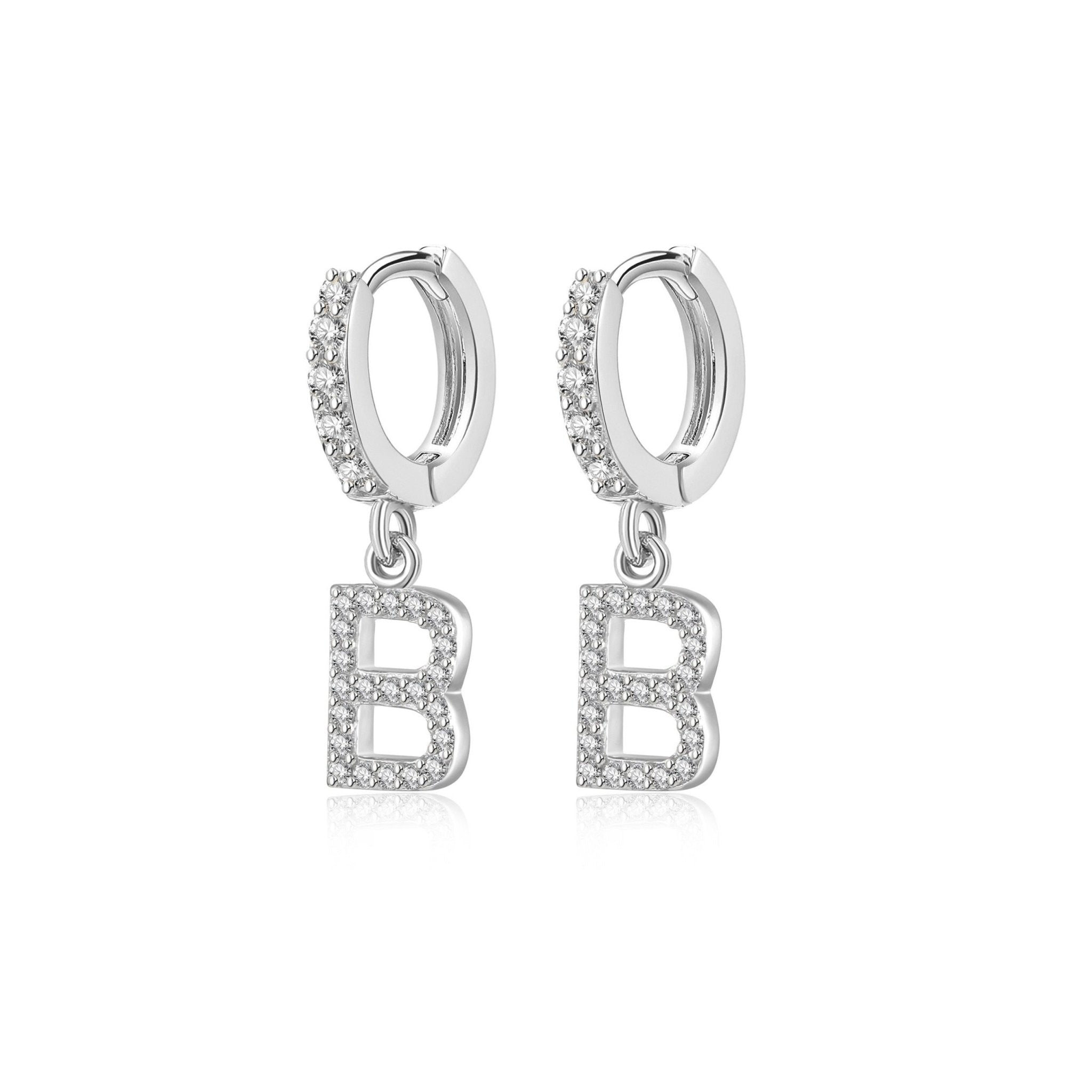 Pendientes Initial Hoops