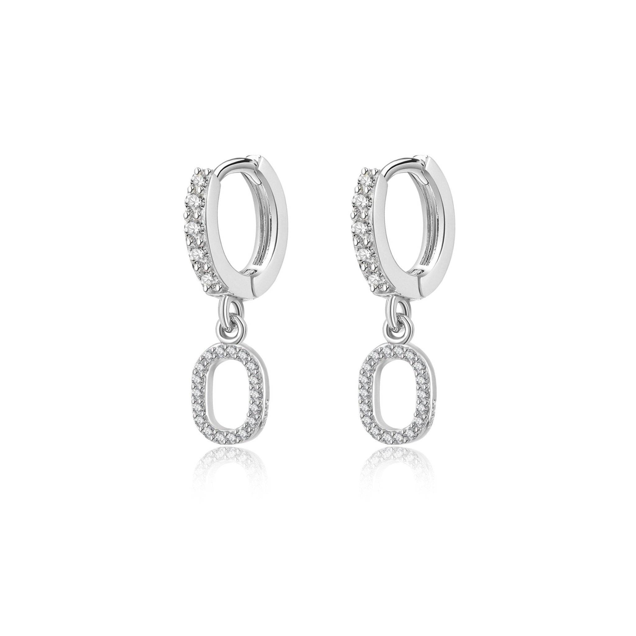 Pendientes Initial Hoops