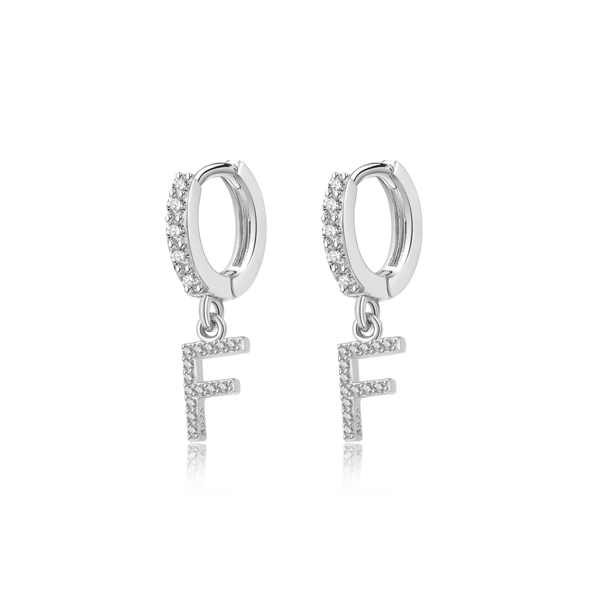 Pendientes Initial Hoops