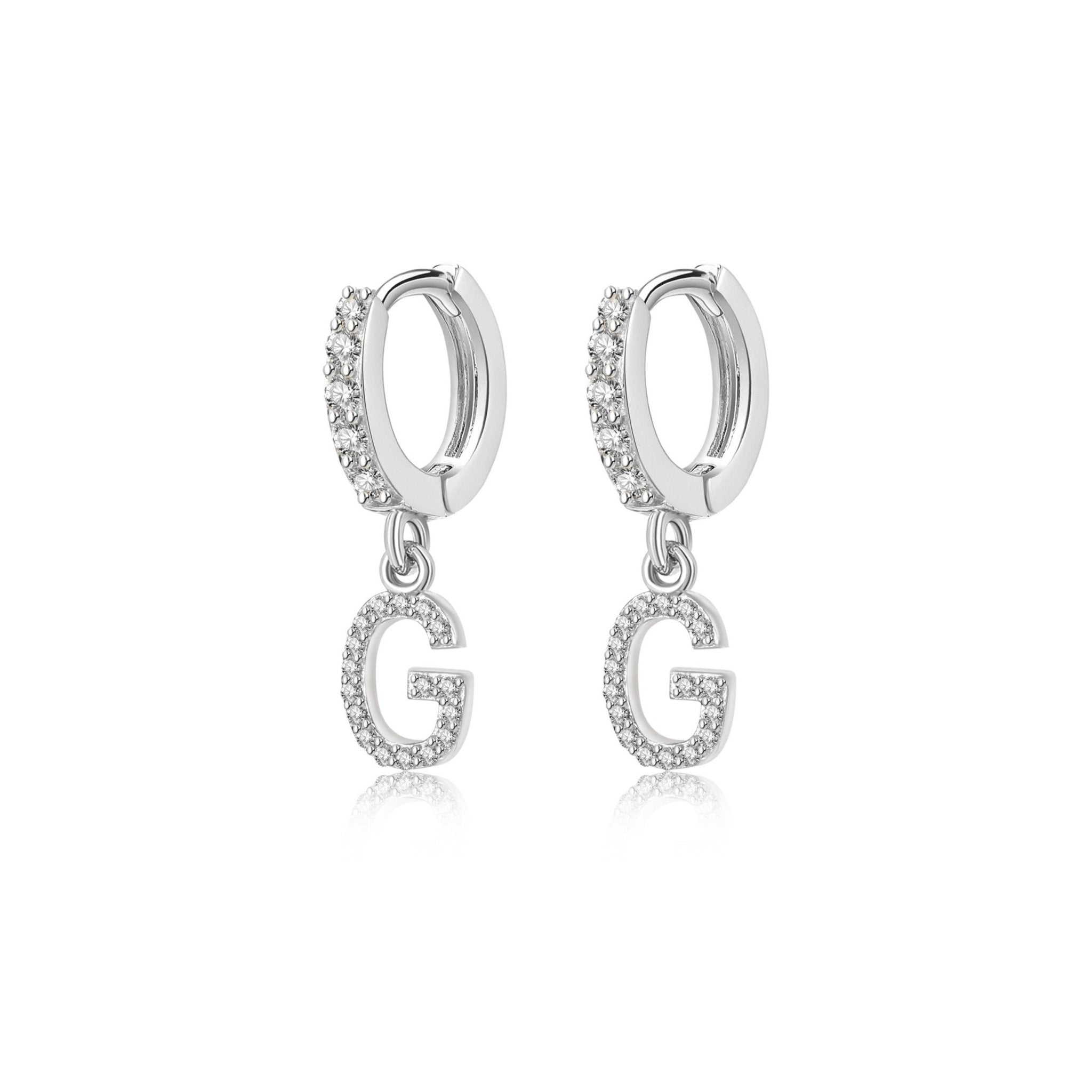 Pendientes Initial Hoops