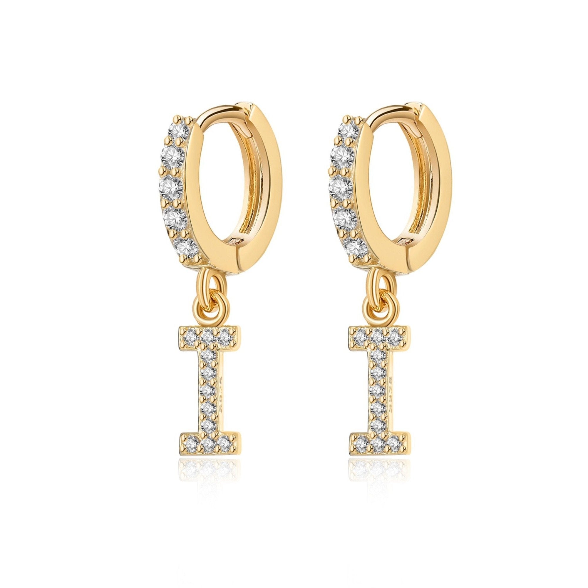 Pendientes Initial Hoops