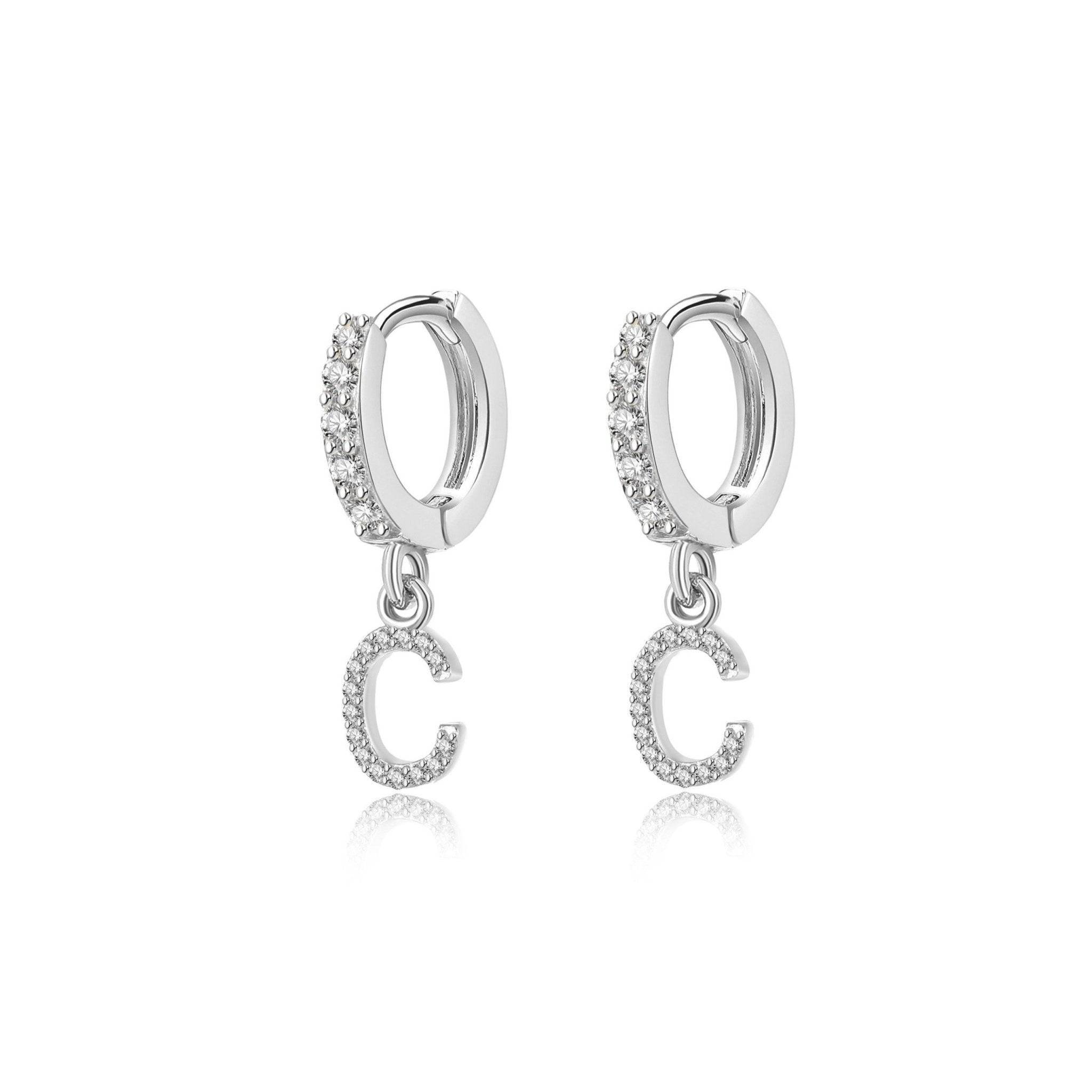 Pendientes Initial Hoops