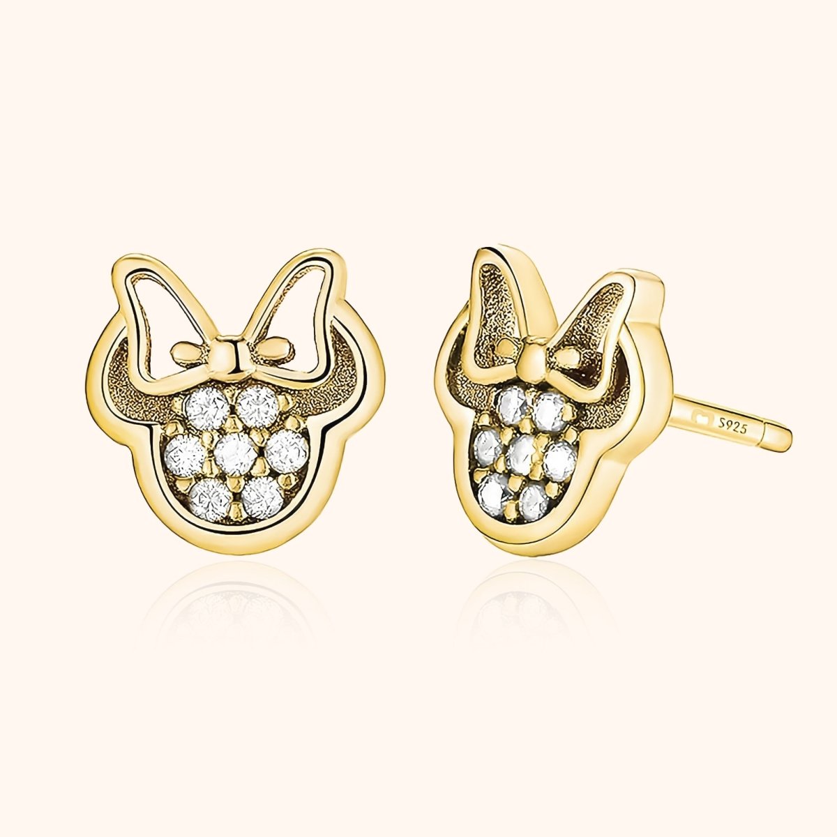 Pendientes Minnie Brillantes